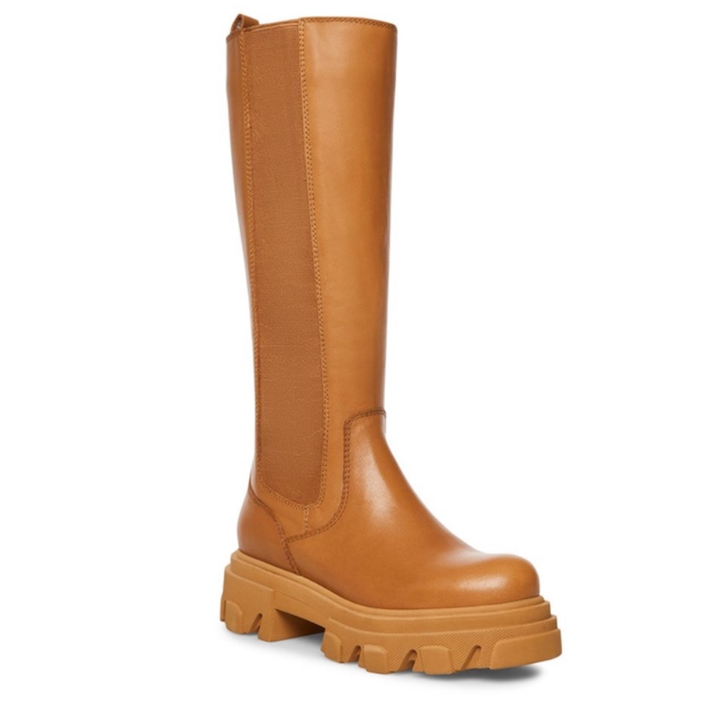 Tan Knee High Boots